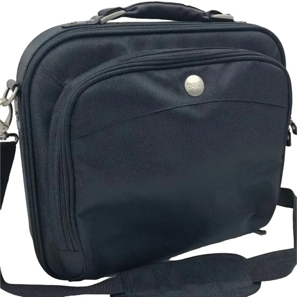 Black Dell Laptop Briefcase Purse Bag